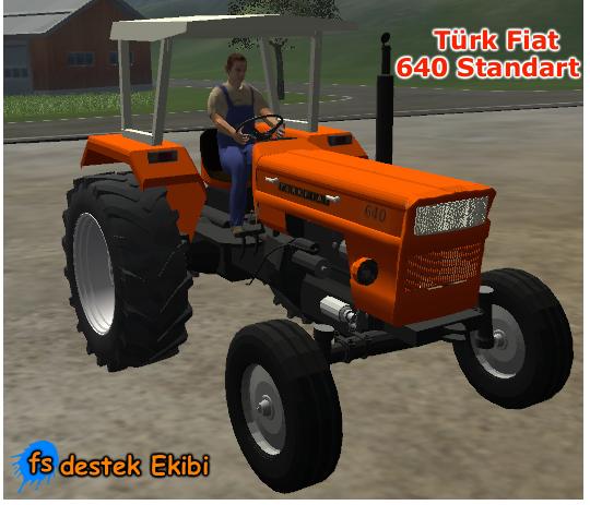 Türk Fiat 640 Standart Fsdestek Ekibi FSDESTEK Farming Simulator