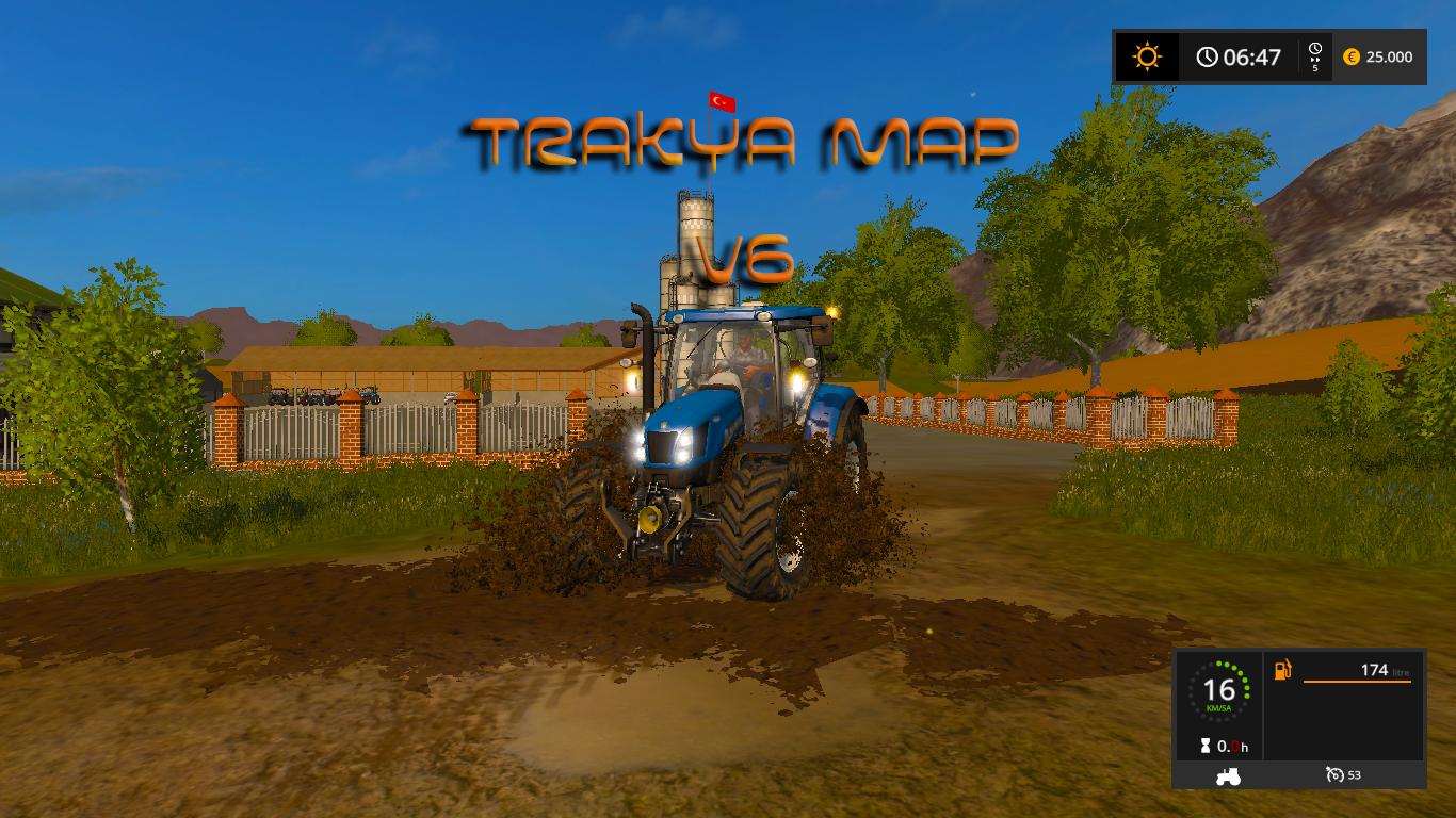 FS17 Trakya Haritası V6 FSDESTEK Farming Simulator Oyunları Mod