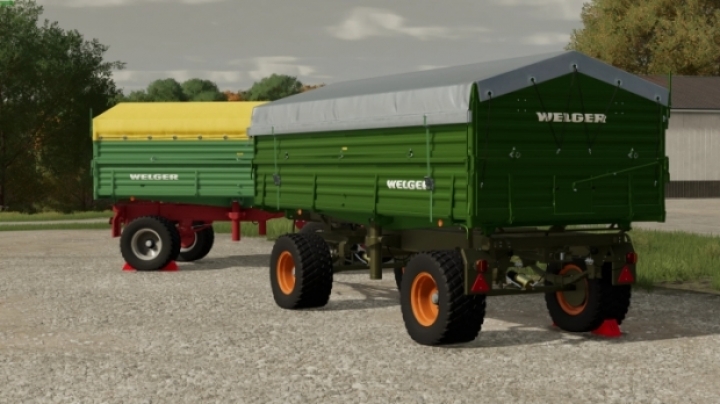 Fs Welger Dk R Mork V Fsdestek Farming Simulator Oyunlar