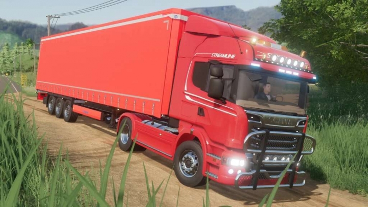 FS22 Scania Streamline Kamyon Modu FSDESTEK Farming Simulator