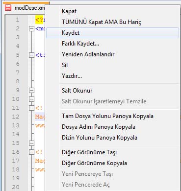 kaydetmeislemi