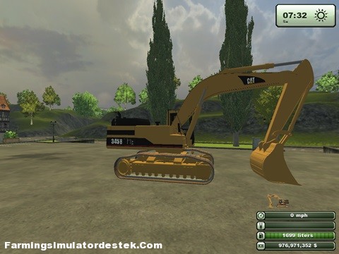 Cat 345B Kepçe