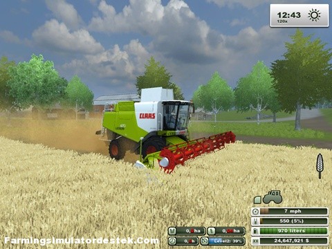 Claas Lexion 670 Biçer Döver Paketi