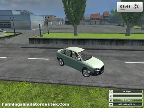 Audi A4 Accident Araba