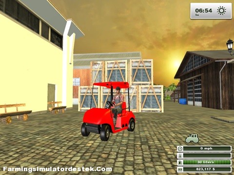 Golf Cart Turboşarjlı Golf Arabası