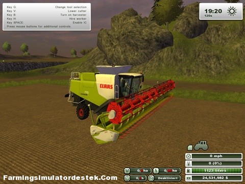 Claas Lexion 770 Biçer Döver Paketi