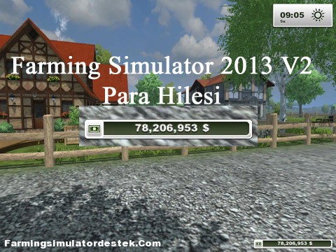 Farming Simulator 2013 V2 Para Hilesi