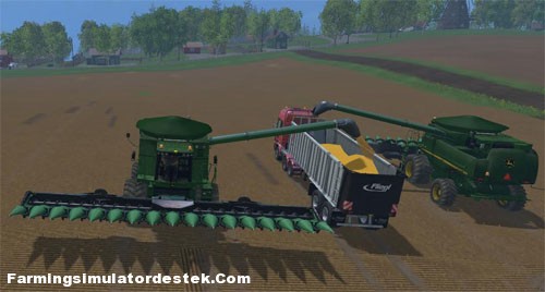 Farming Simulator 2015 Modern Tarım - Mısır Hasatı