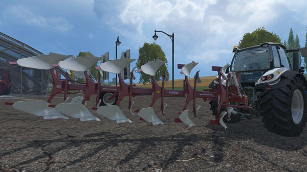 FS15 - Kongskilde HTRW AX Vario 6'lı Pulluk