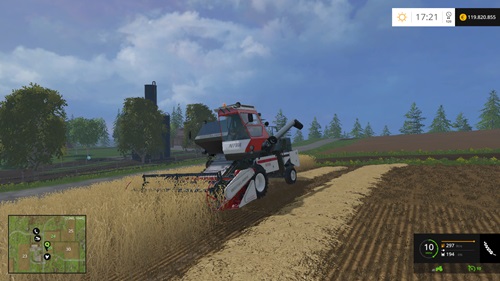 FS 2015 - Rostelmash Niva Biçer Döver