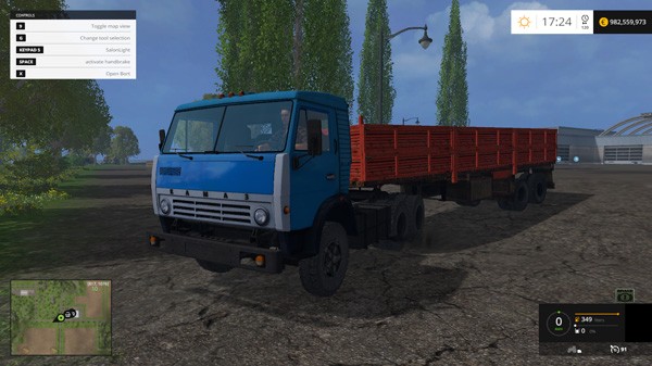 FS15 Kamaz 5410 ve Dorse Yaması