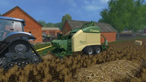 FS15 - Krone Ultima CF 155 Balya Makinası