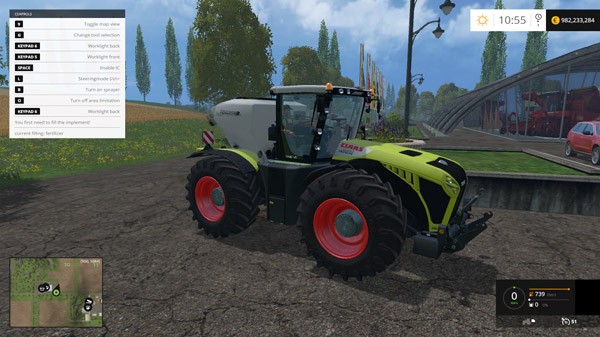 FS15 - Claas Xerion 4500 v 3.0