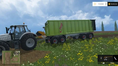 FS15 - Fliegl 4 Römork