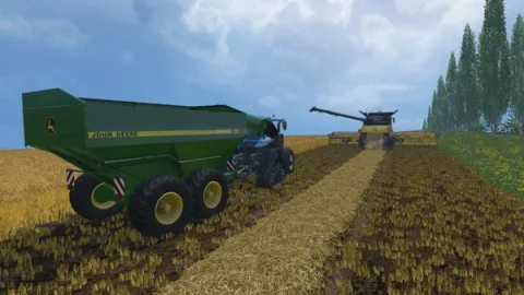 FS15 - John Deere 650 Trailer
