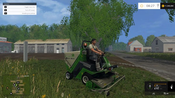 FS15 - Krone Profihopper Ot Biçme Makinası