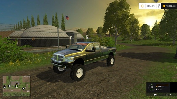 FS15 - Dodge 3500 Pick-up Yaması V2.0