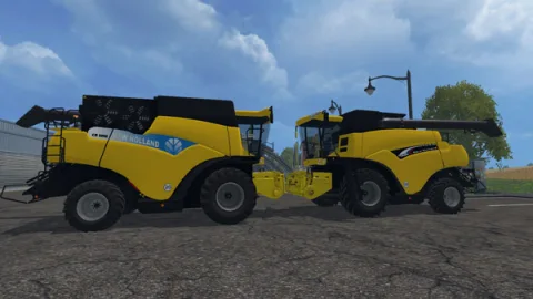 FS15 - New Holland CR9090 ve CR960 Biçerdöver