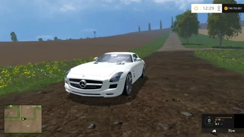 FS15 - Mercedes-Benz SLS AMG Araba Yaması V1.0