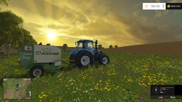 FS15 - Krone Vario 1500 Balya Makinası V1.0