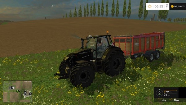 FS15 - Deutz-Fahr 7250 TTV Traktör Yaması V3.0