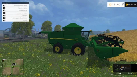 FS15 - John Deere S670R Biçerdöver Yaması
