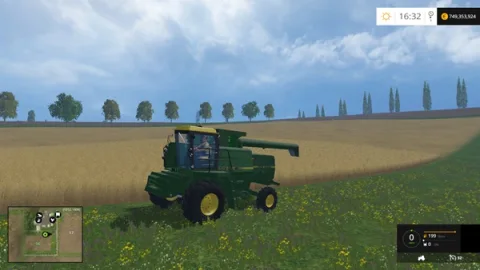 FS15 - John Deere 8820 Biçer Döver