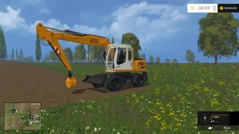 FS15 - Liebherr 900C Ekskavatör Yaması
