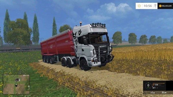 FS15 - Scania Agro Kamyon V1
