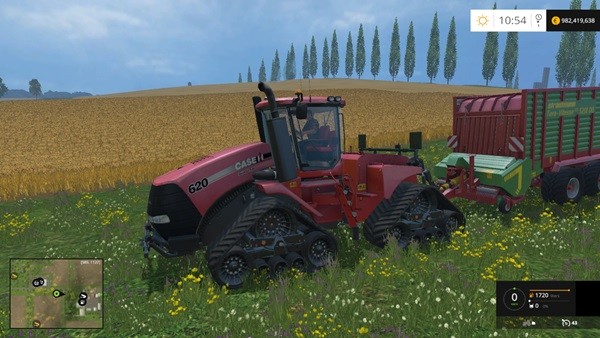 FS15 - Case IH Quadtrac 620 Traktör Yaması V1.5