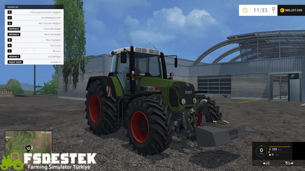 FS15 - Fendt 820 Vario TMS FINAL Sürümü