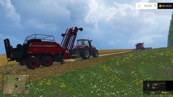 FS15 - Massey Ferguson 2290 Balya Makinası
