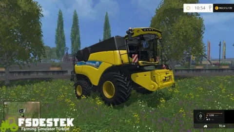 FS15 - New Holland CR 10.90 Biçer Döver Yaması V1