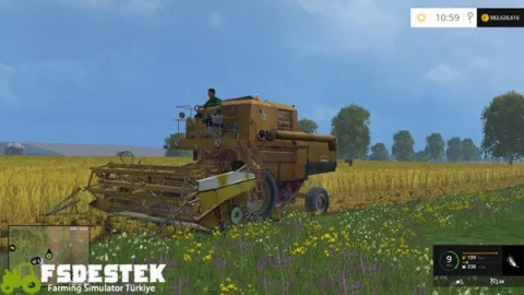 FS15 - Bizon Z056 Biçer Döver V1