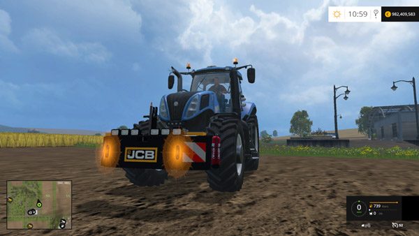 FS15 - JCB Ağırlık Yaması