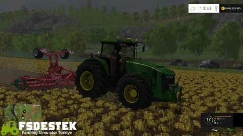 FS15 - John Deere 8370R Amerikan Traktör Yaması V1.3