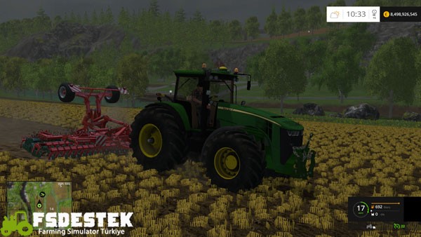 FS15 - John Deere 8370R Amerikan Traktör Yaması V1.3