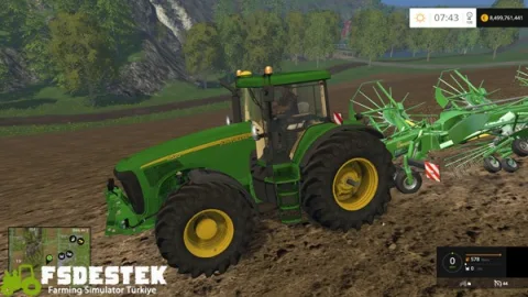 FS15 - John Deere 8520 Amerikan Traktör Yaması