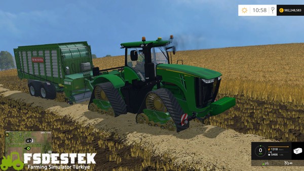 FS15 - John Deere 9560 RX Traktör Yaması