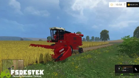 FS15 - Laverda M152 Biçer Döver V1