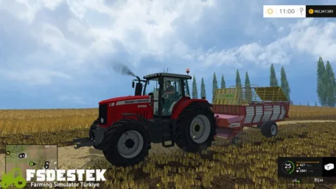 FS15 - Massey Ferguson 6499 Traktör Yaması V1