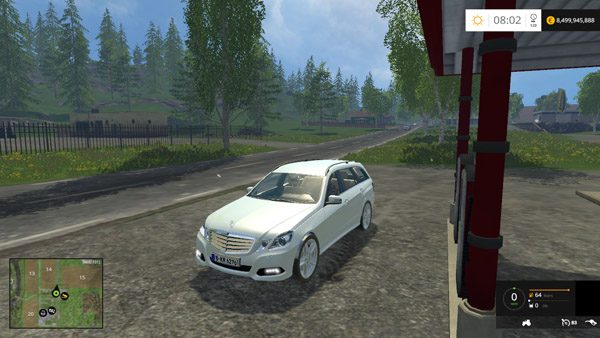 FS15 - Mercedes-Benz E Class Araba Yaması
