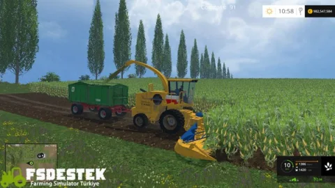 FS15 - New Holland FX48 Biçer Döver Yaması V1.1