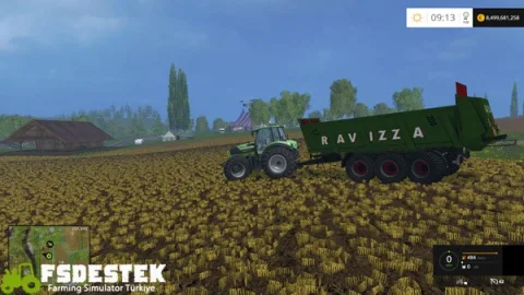 FS15 - Ravizza Triton 7500 Römork
