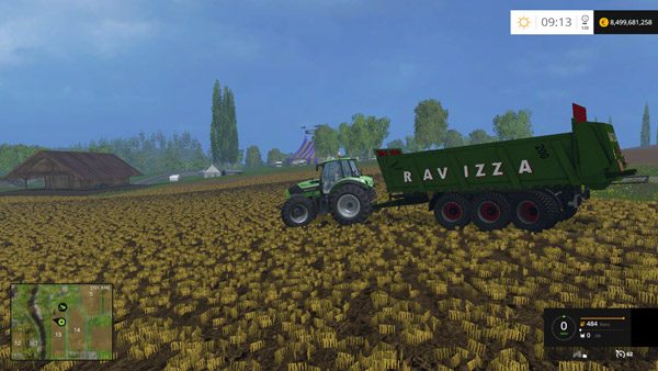 FS15 - Ravizza Triton 7500 Römork