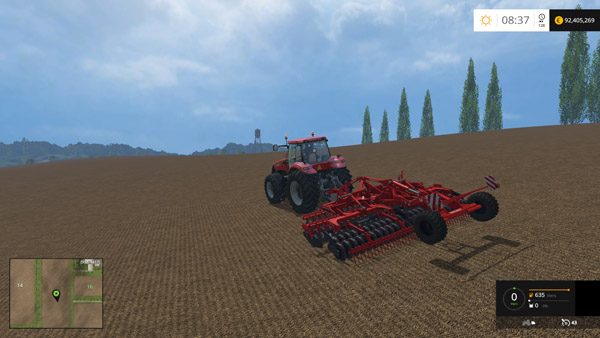 FS15 - Vogel Noot Terra Disc 600 Kültivatör Yaması V2.1