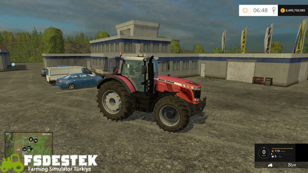 FS15 - Massey Ferguson 8737 Traktör Yaması
