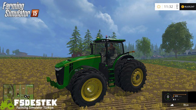 FS15 - John Deere 8370R Amerikan Traktör Yaması V4