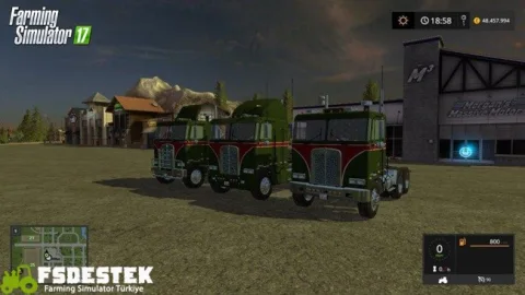 FS17 – Kenworth K100 1978 Model Tır Yaması