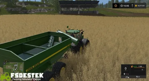 FS17 - John Deere 650 Tahıl Vagonu